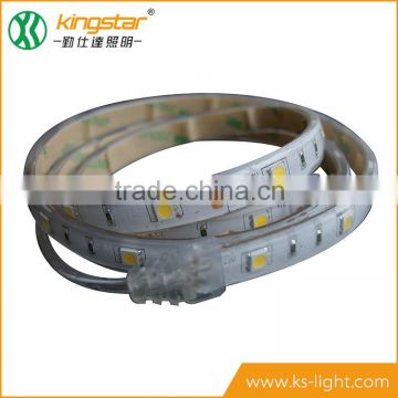 Flexible LED Tape White color DC12V/DC24V 30 LED quantity IP42 14.4W/M SMD 5050 LED Strip Light                        
                                                Quality Choice