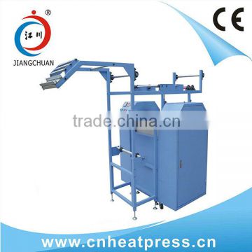 Oil temperature roller narrow goods weaving heat sublimation transfer printing machine