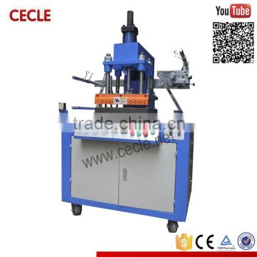 hydraulic 8T leather logo embossed hot foil stamping machine price