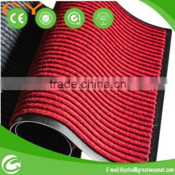 PVC backing Stripe mat