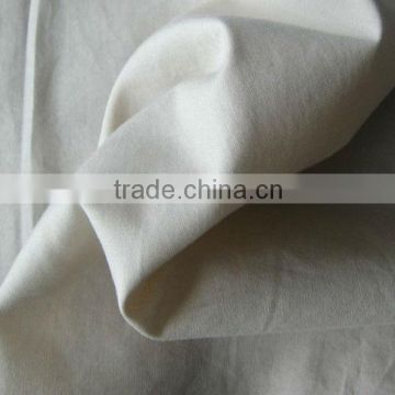 plain white cotton fabric for garment