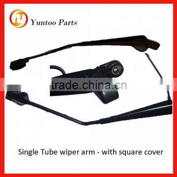 higer bus single tube wiper arm - with square cover with factory supply