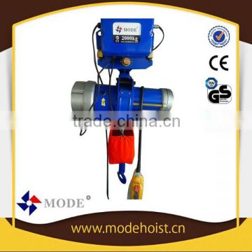 220V-690V 1 ton electric chain hoist with electric trolley high quality