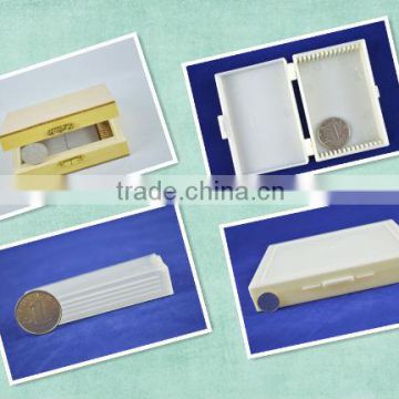 microscope plastic box for prepared slides