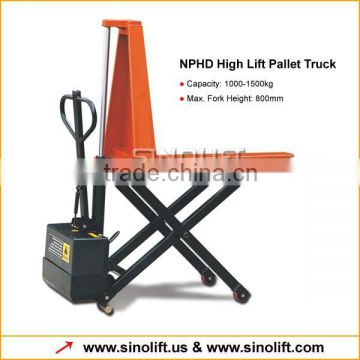 NPHD High Lift Pallet Truck with CE Certificate