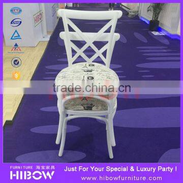 Wholesale wedding chairs , banquet chair, resin cross back chair