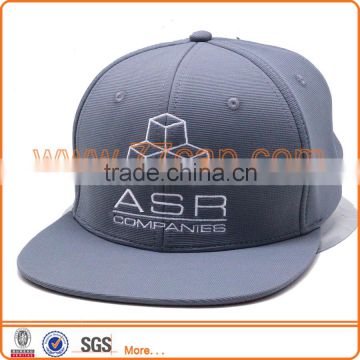 Ottoman Fabric Custom Embroidery Sublimation Printing Under Brim Fitted Cap Snapback
