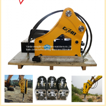 Hydraulic breaker hammer for road repairing and breaking