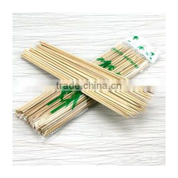 HY Factory Wholesale Natural Color Round BBQ bamboo skewers