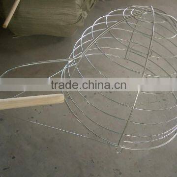 hot sale fish net, landing nets with wooden handle