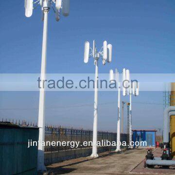 48V/96V vertical wind generation/high safety low noise vertical axis wind turbine