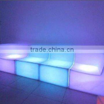 illuminated LED bench/LED chair/LED stool