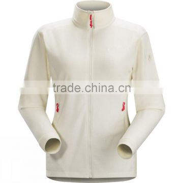 High quality modern fashionable 100 polyester outdoor front pockets zip up cycling jacket