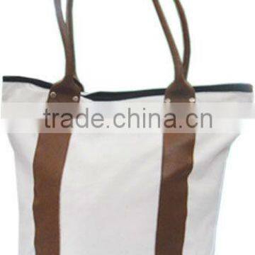 Canvas Leather Tote Bags