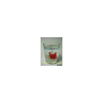 GLASS FIGURE JELLY CANDLE