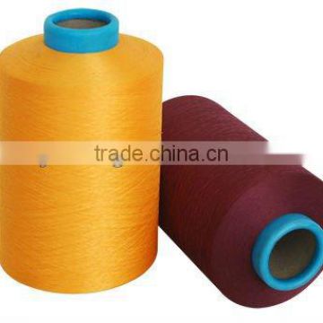 polyester yarn dty with low pilling polyester