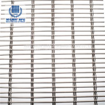 Stainless steel wire building exterior wall decoration mesh