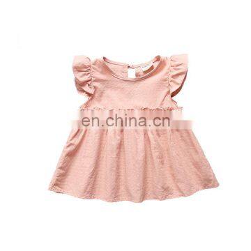 2018 Factory price baby ruffle girl dress girls birthday party dresses boutique girl sexy dress