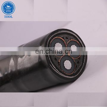 TDDL Best selling 300mm2 15kv 3 core xlpe aluminium pvc power cable in usa