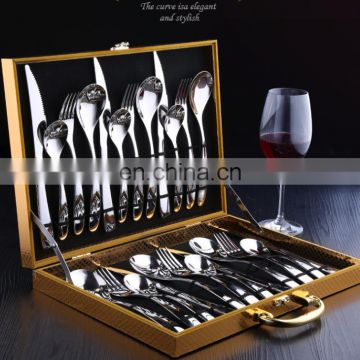 304 stainless steel western tableware set steak cutlery gift box