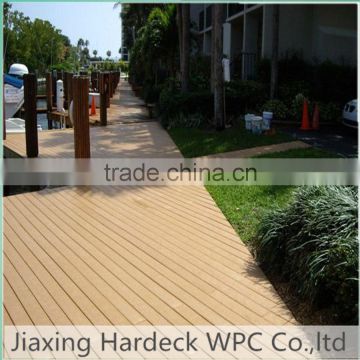 wpc waterproof outdoor decking tile