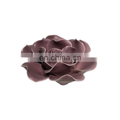 mini ceramic porcelain artificial art and crafts small flower for making craft rose