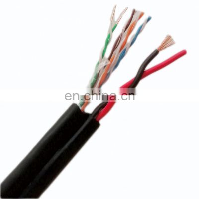 Cold And Waterproof Camera Special Integrated Network Cable 24AWG Power Supply Video Surveillance Integrated Cable