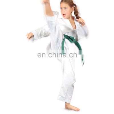 100 Cotton Design Karate Uniform Gi Custom White Unisex OEM Customized Training Logo Style Sets Sportswear Wear Children Color