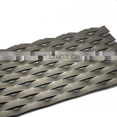 Factory supply Customization Diamond Hole Expanded Metal Mesh panel