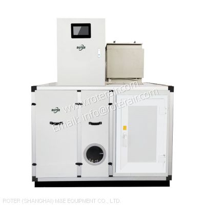 Industry rotary desiccant dehumidifier equipped with PROFLUTE rotor