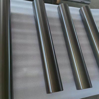 Aluminum idler roller hard anodized aluminum conveyor roller for printing industry