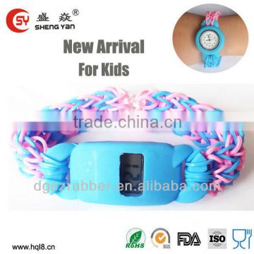 2014 New design silicon wrist watch gps tracking device for kids