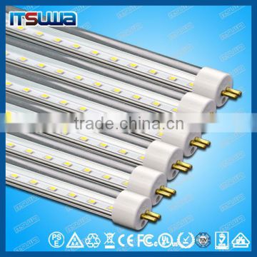 4ft 23W 5000-5500K Rotatable End Cap Clear Cover Led T8 Tube Light
