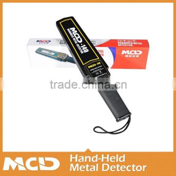 2014 newest Best quality Hand held metal detector MCD-140 , high sensitivity Handy metal detector
