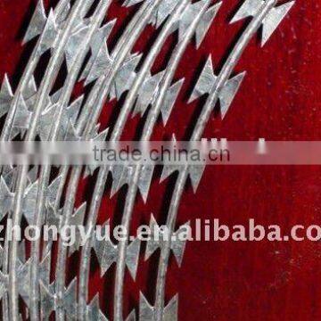 hot dipped galvanized concertina razor wire