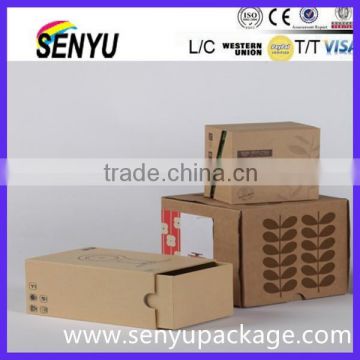 2015 Customized kraft paper box package for sale