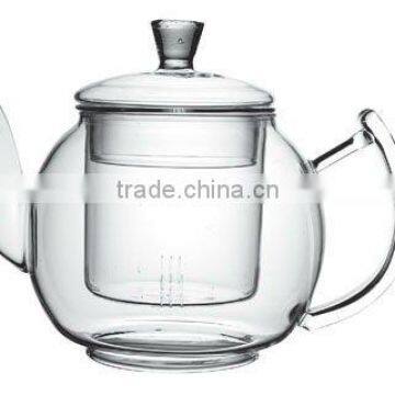 hot sale pyrex heat resistant glass tea set