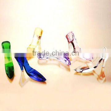 High quality crystal shoes