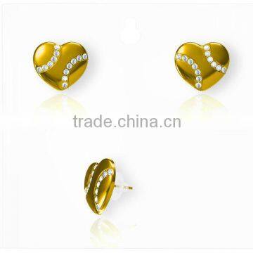 2013 fashion heart earring