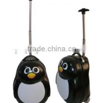 cheap kids luggage with nice penguin printing