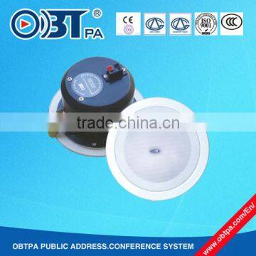 supermarket voice announcer pa public address system ceiling speaker 5inch10w ceiling loudspeaker