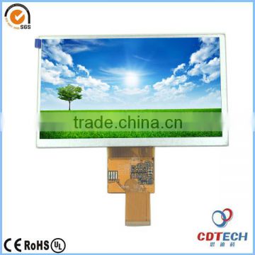 vehicle traveling data recorder 7'' inch 800*400 WVGA resolution Tft Lcd display