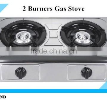 double burners gas stove GS-8229