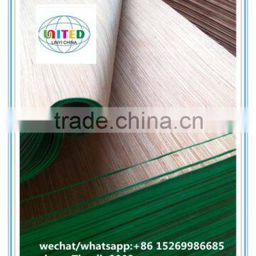 sliced gurjan face wood veneer