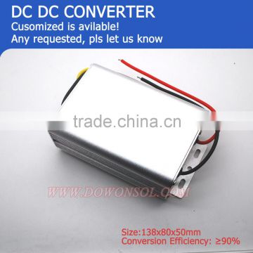 dc to dc step-up converter 12v to 48V 240W 5Amax with Short circuit protection waterproof