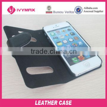 new arrival for iPhone5 leather case