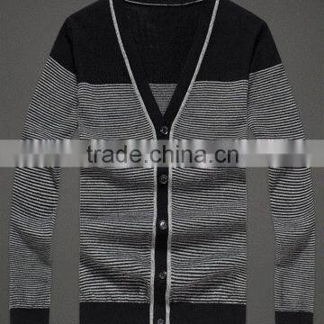 2016 Spring Mens V neck cardigan