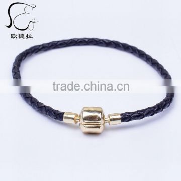 comfortable simple promotion black leather suede bracelet                        
                                                Quality Choice