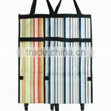 Folding beach trolley bag