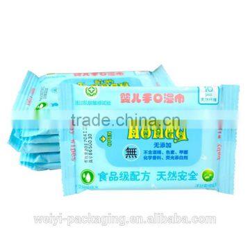 japan wet tissue/Wet Wipes Packaging Paper Bag